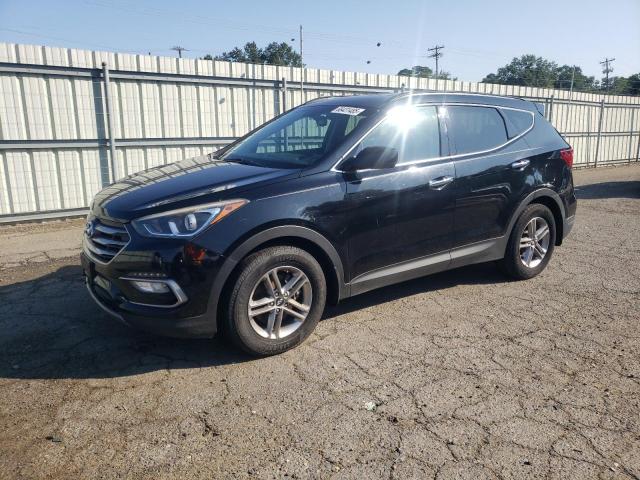 HYUN SANTA FE SPORT 2017 black  gas 5NMZU3LB4HH040619 photo #1