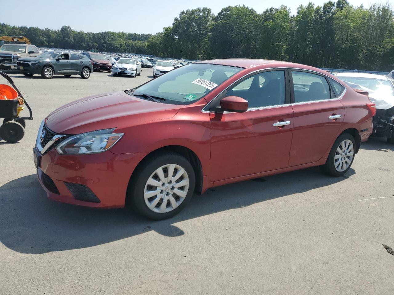 Lot #3216034191 2016 NISSAN SENTRA S