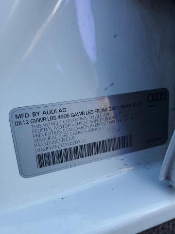 2013 AUDI A4 PREMIUM - WAUFFAFLXDN020312