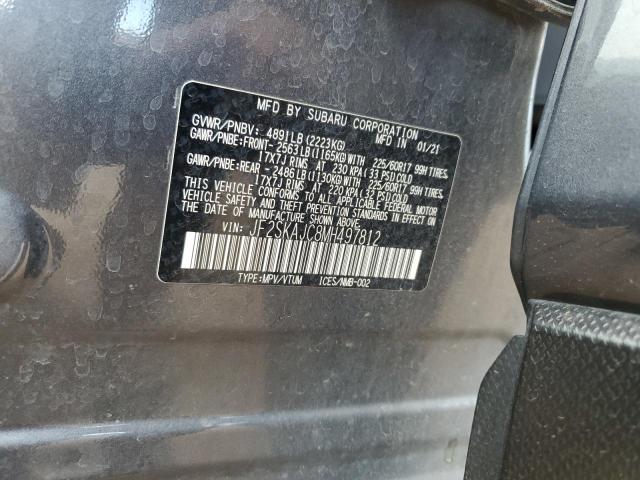 2021 SUBARU FORESTER P JF2SKAJC8MH497812