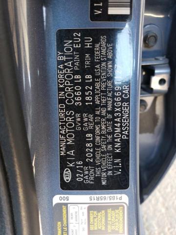 2016 KIA RIO LX KNADM4A3XG6691127