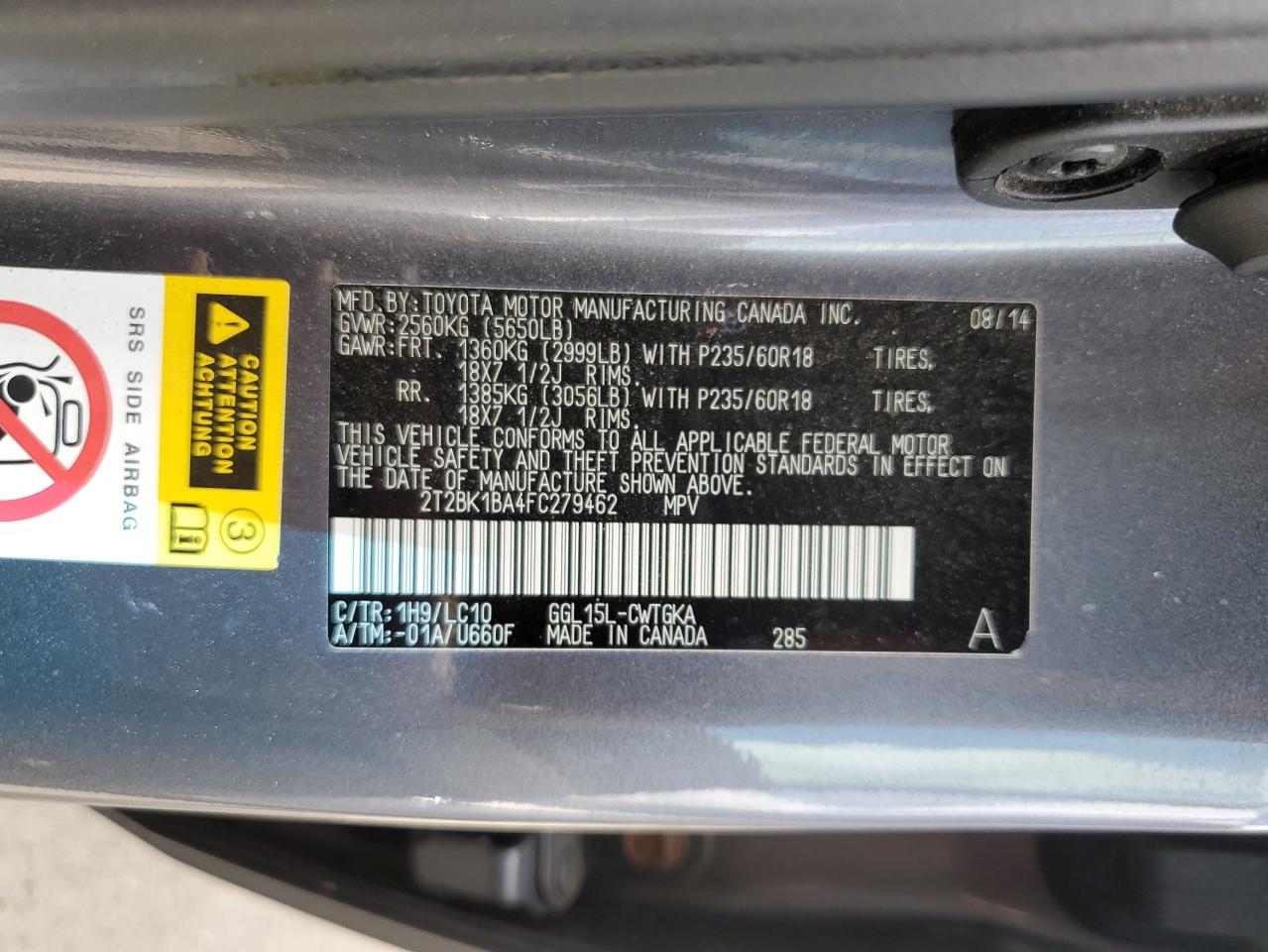 LEXUS RX 350 BASE