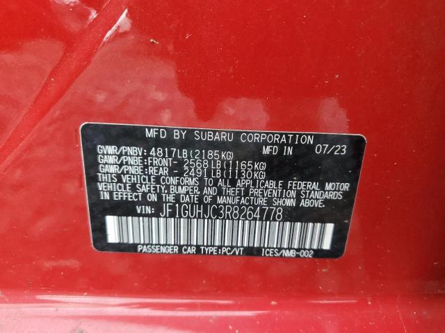 2024 SUBARU IMPREZA RS JF1GUHJC3R8264778
