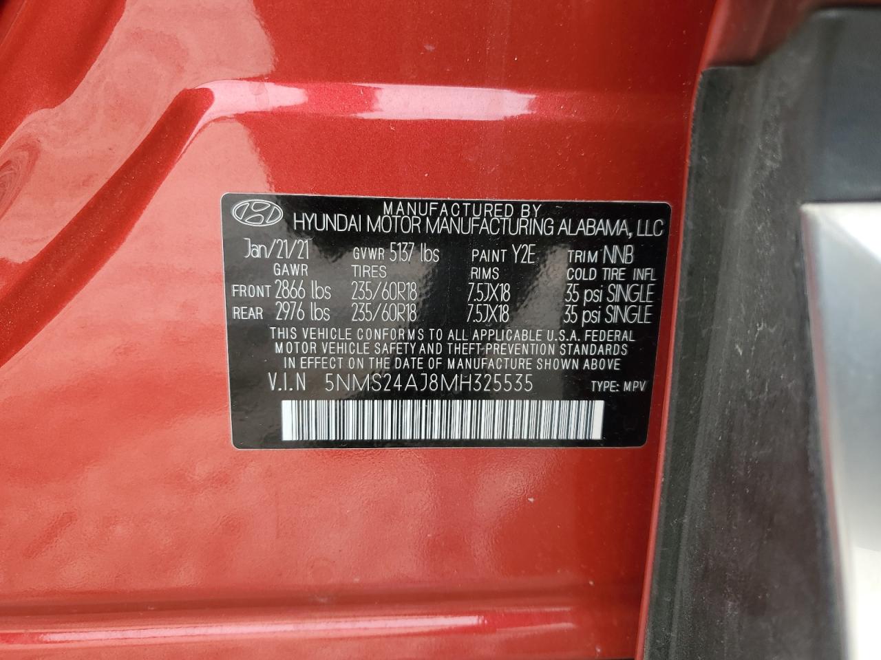 HYUNDAI SANTA FE SEL