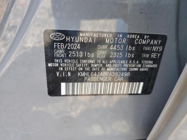 2024 HYUNDAI SONATA SEL KMHL64JA8RA382498