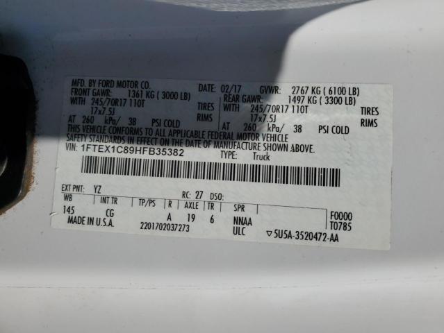 2017 FORD F150 SUPER 1FTEX1C89HFB35382