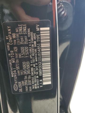 2025 HYUNDAI PALISADE XRT KM8R3DGE0SU834851