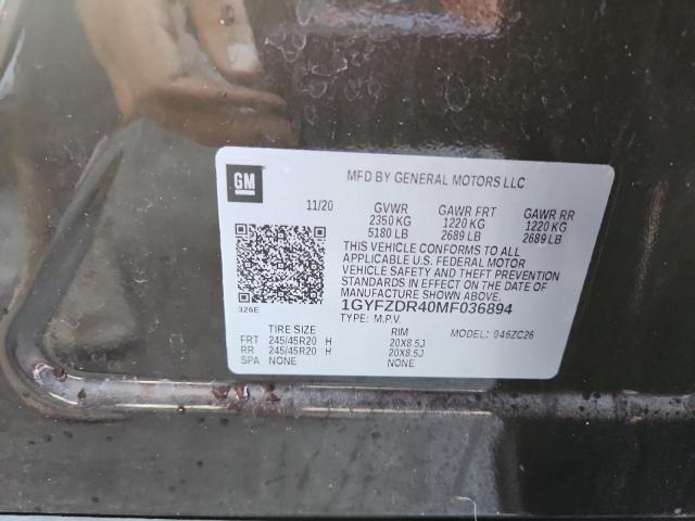 2021 CADILLAC XT4 PREMIUM LUXURY 1GYFZDR40MF036894