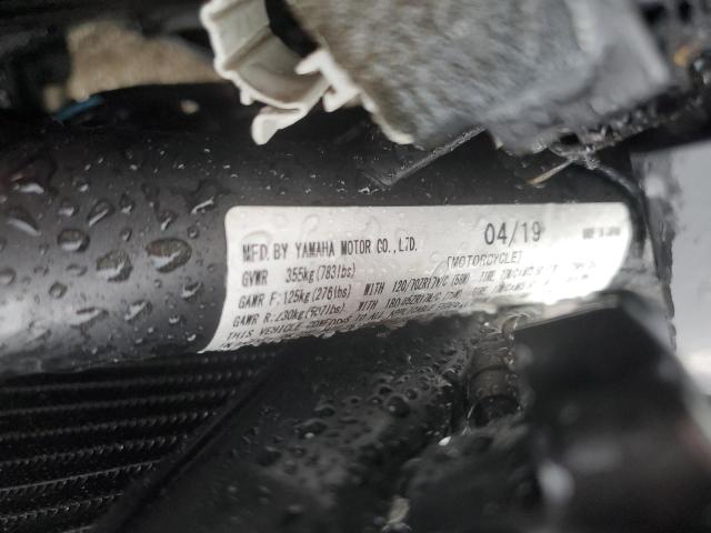 2019 YAMAHA MT07 JYARM27E4KA004456