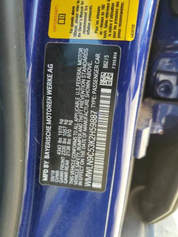2019 MINI COOPER S C WMWLN9C53K2H59887