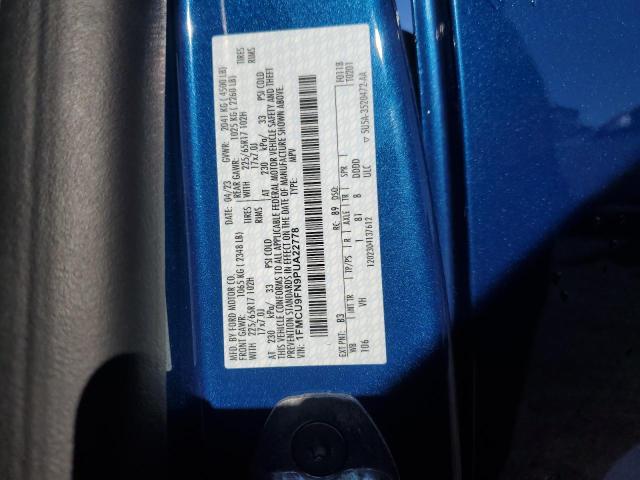 2023 FORD ESCAPE 1FMCU9FN9PUA22778