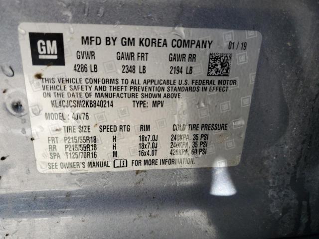 2019 BUICK ENCORE ESS #3291218989