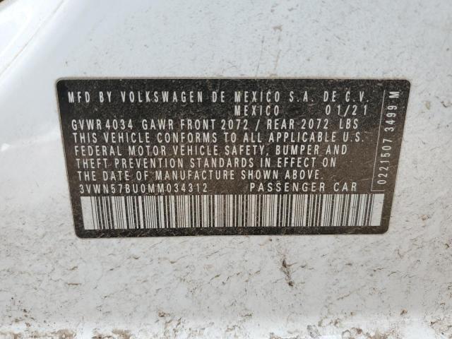 2021 VOLKSWAGEN JETTA S 3VWN57BU0MM034312