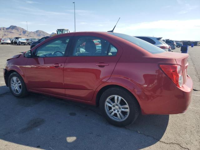CHEVROLET SONIC LS 2012 burgundy  gas 1G1JA5SH5C4222752 photo #3