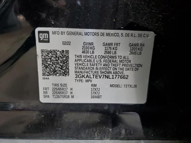 2022 GMC TERRAIN SLE 3GKALTEV7NL177662