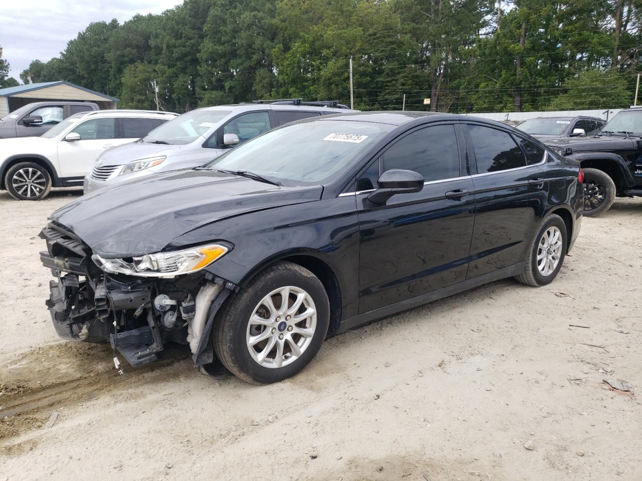 Lot #3305375309 2015 FORD FUSION S