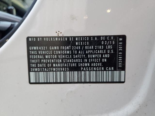 2015 VOLKSWAGEN JETTA SE #3304645966