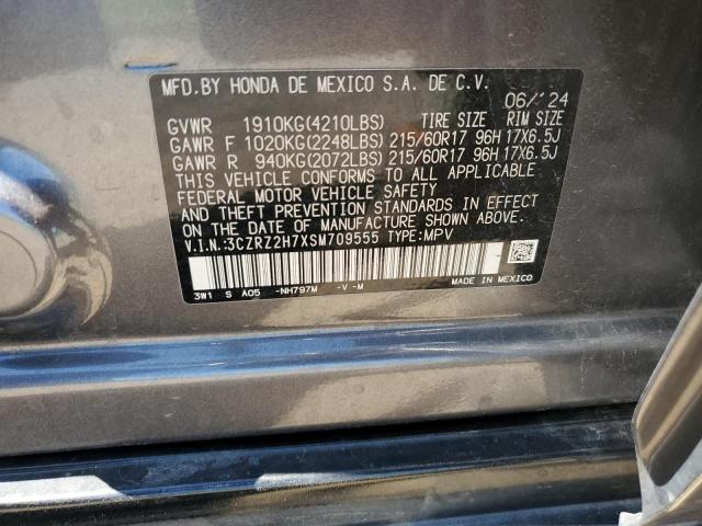2025 HONDA HR-V EXL 3CZRZ2H7XSM709555