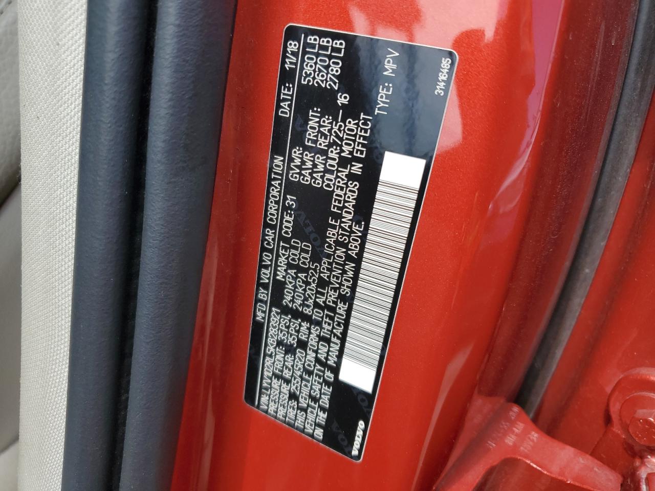 VOLVO XC60 T5 INSCRIPTION