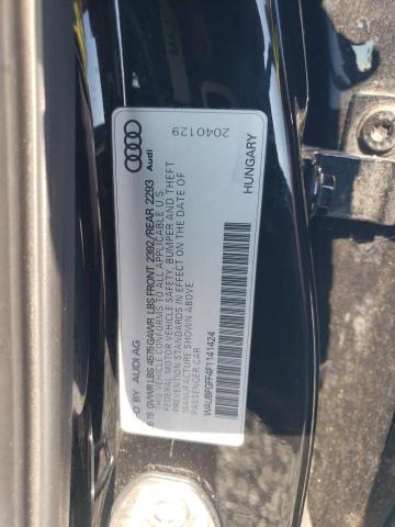 2015 AUDI S3 PREMIUM WAUBFGFF4F1141424