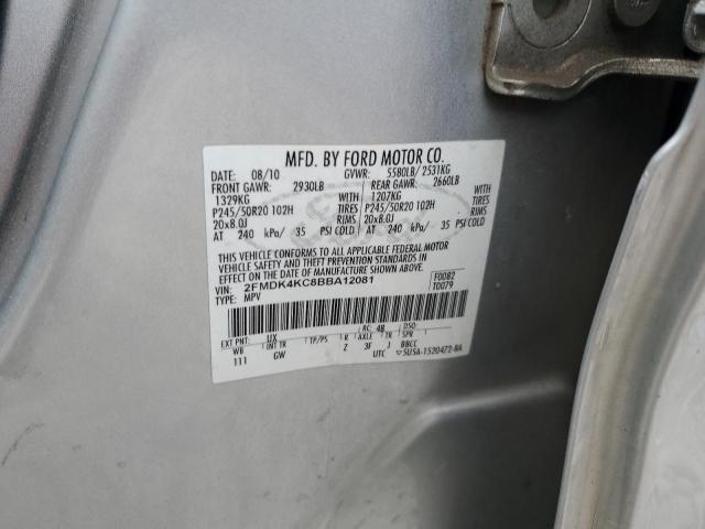 2011 FORD EDGE LIMIT - 2FMDK4KC8BBA12081