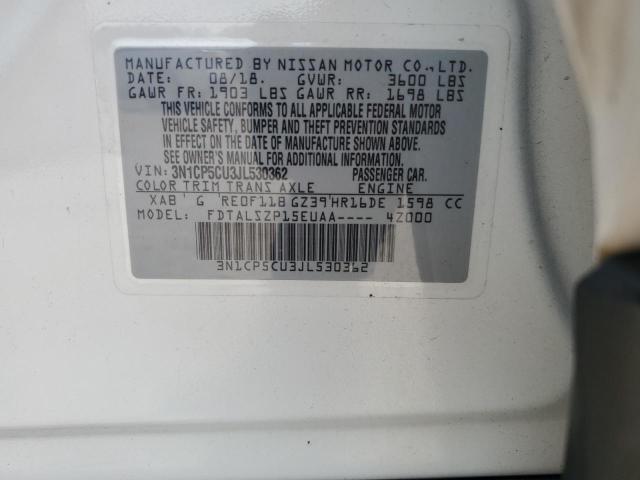 2018 NISSAN KICKS S - 3N1CP5CU3JL530362
