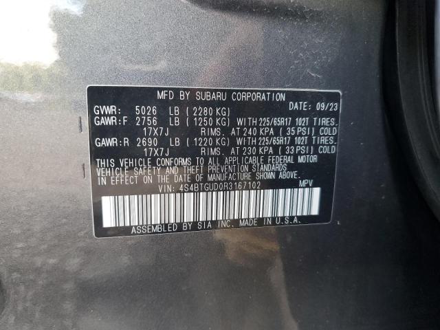 2024 SUBARU OUTBACK WILDERNESS 4S4BTGUD0R3167102