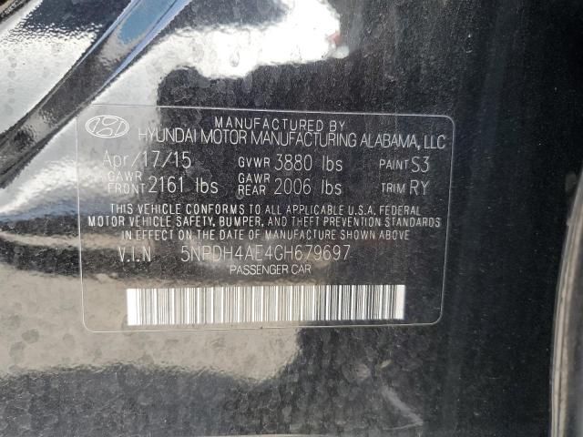 2016 HYUNDAI ELANTRA SE - 5NPDH4AE4GH679697