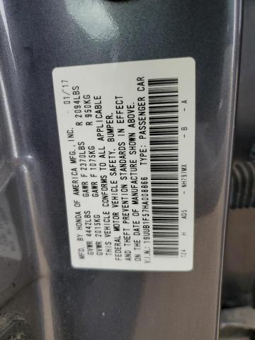 2017 ACURA TLX TECH - 19UUB1F57HA008866