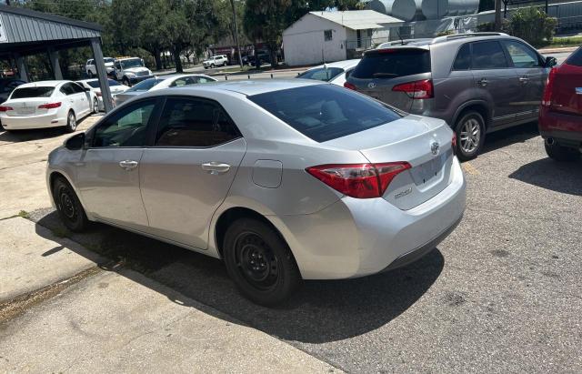 TOYOTA COROLLA L 2019 silver  gas 2T1BURHE6KC198934 photo #4