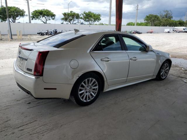 CADILLAC CTS LUXURY COLLECTION 2010 white sedan 4d gas 1G6DE5EG5A0115610 photo #4
