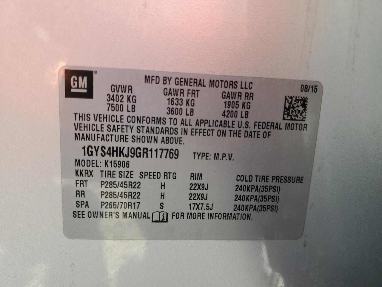 CADILLAC ESCALADE ESV LUXURY