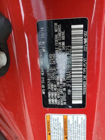 2015 TOYOTA SCION FR-S JF1ZNAA18F9707623