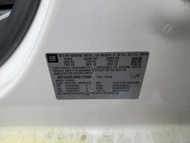 2017 GMC SIERRA K15 3GTU2NEJ6HG175659