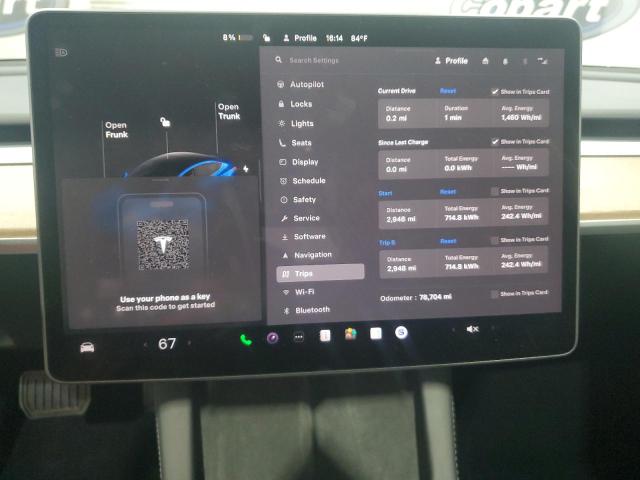 2022 TESLA MODEL 3 5YJ3E1EA1NF370484