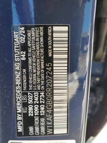 2024 MERCEDES-BENZ C 300 W1KAF4GB0RR207245