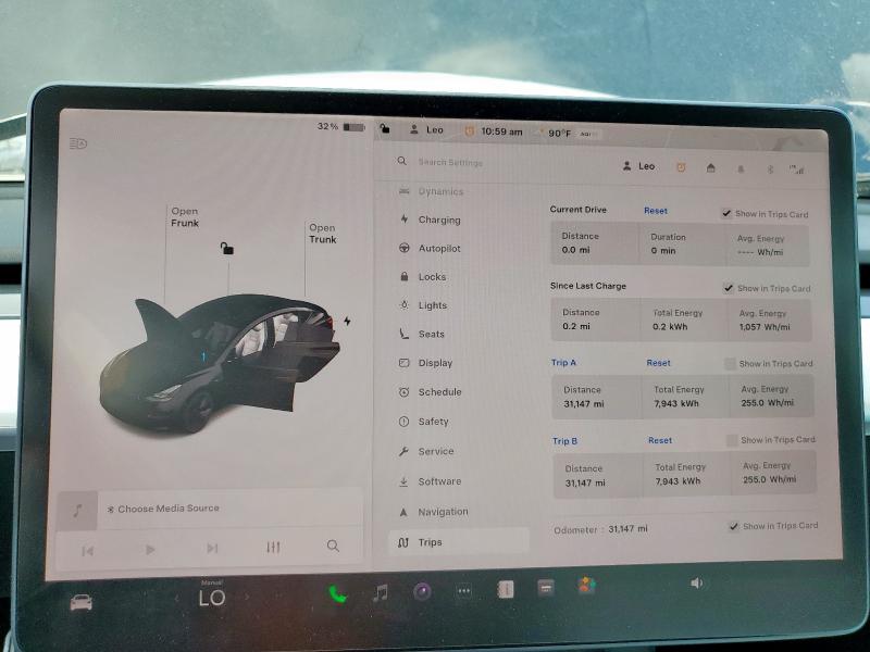 2021 TESLA MODEL 3 5YJ3E1EA9MF973178