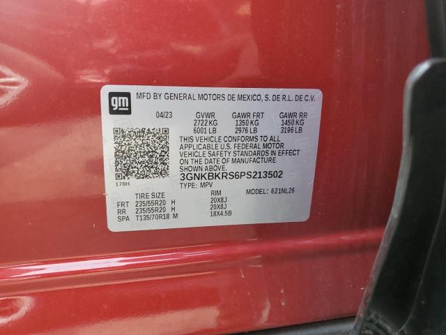 2023 CHEVROLET BLAZER RS 3GNKBKRS6PS213502