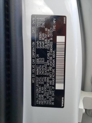 2018 VOLVO XC60 T6 LYVA22RK1JB117637