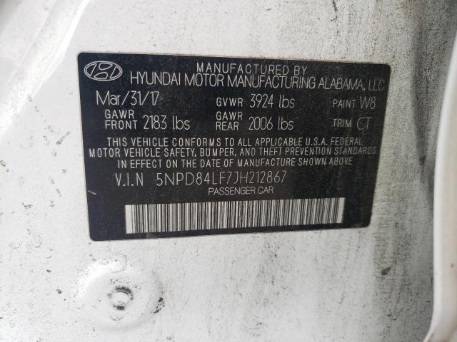 2018 HYUNDAI ELANTRA SE - 5NPD84LF7JH212867