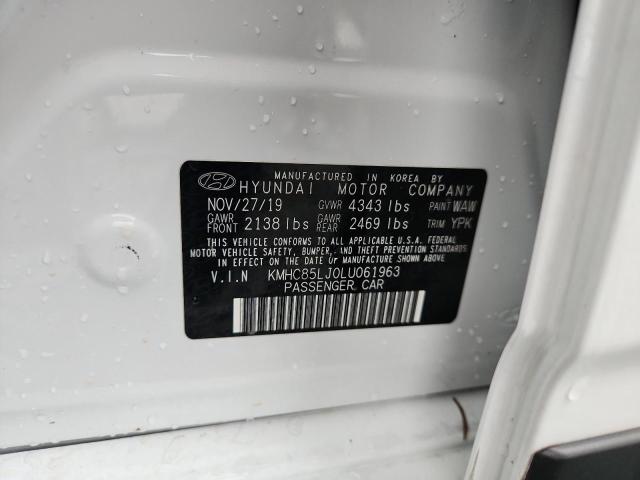2020 HYUNDAI IONIQ LIMI KMHC85LJ0LU061963