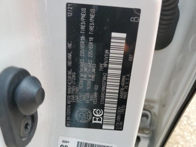 2022 TOYOTA HIGHLANDER - 5TDGBRCH8NS079842