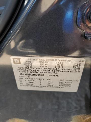 2013 CHEVROLET EQUINOX LS - 2GNALBEK7D6303931