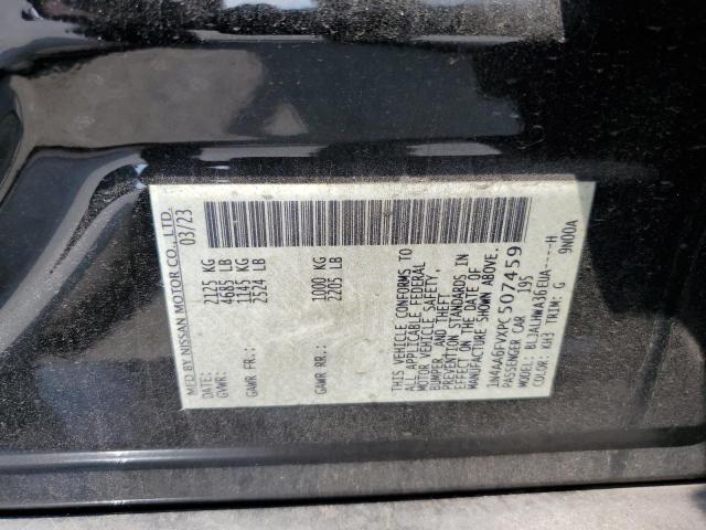 2023 NISSAN MAXIMA PLA 1N4AA6FVXPC507459