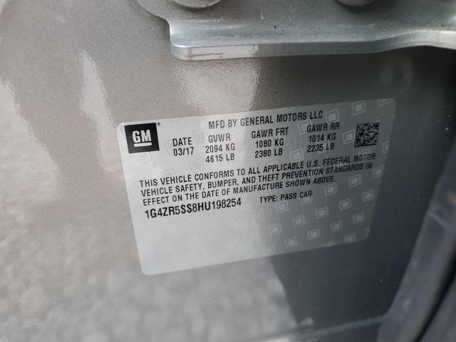 2017 BUICK LACROSSE P 1G4ZR5SS8HU198254