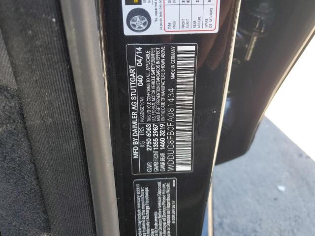 2015 MERCEDES-BENZ S 550 4MAT WDDUG8FB0FA081434