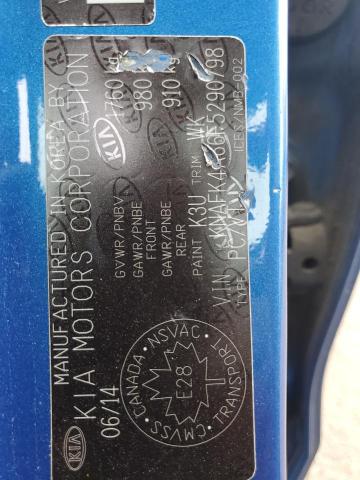 2015 KIA FORTE LX KNAFK4A66F5290798