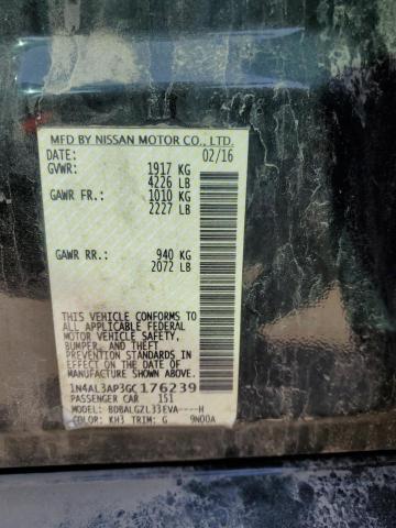 2016 NISSAN ALTIMA 2.5 - 1N4AL3AP3GC176239