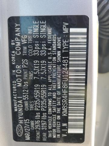2015 HYUNDAI SANTA FE G KM8SR4HF8FU124481