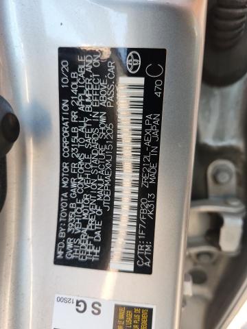 2021 TOYOTA COROLLA LE - JTDEPMAEXMJ151205